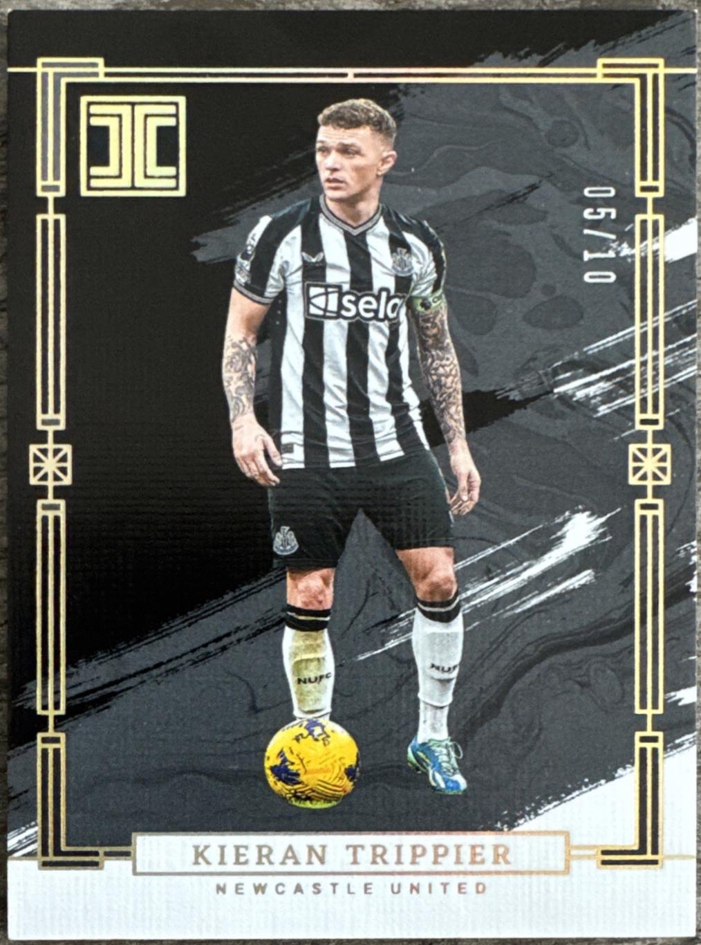 Kieran Trippier #129 2023 Panini Impeccable Premier League