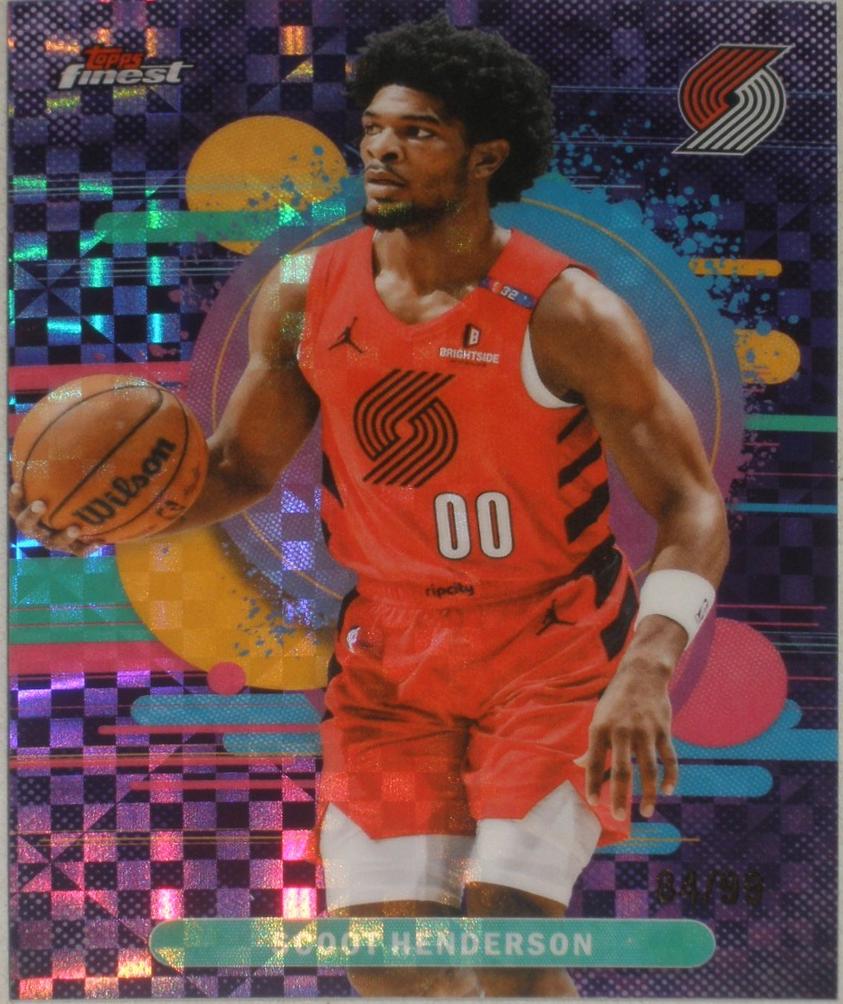 Scoot Henderson [Purple X-Fractor] #187