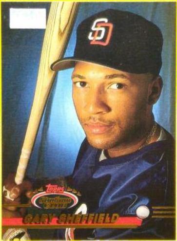 Gary Sheffield #618 Baseball Cards 1993 Stadium Club 1st Day Production