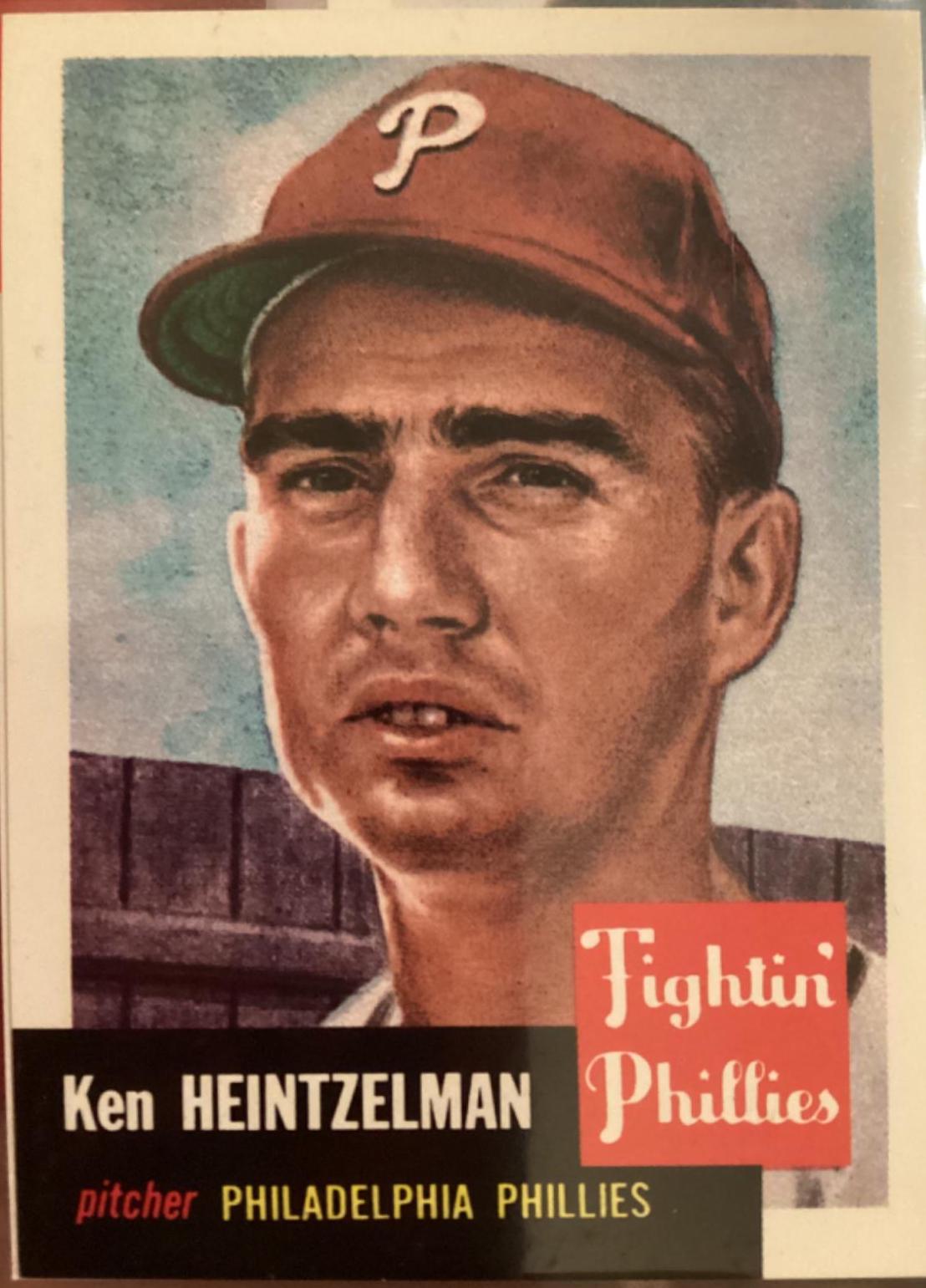 Ken Heintzelman #136 1991 Topps Archives 1953 Baseball