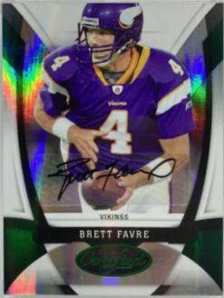 Brett Favre #71 Football Cards 2009 Panini Donruss Certified