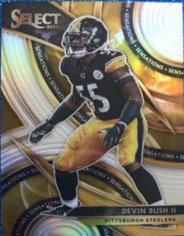 Devin Bush II #8 Football Cards 2019 Panini Select Sensations