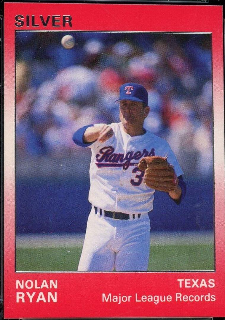 Nolan Ryan #62 Baseball Cards 1991 Star Silver Edition