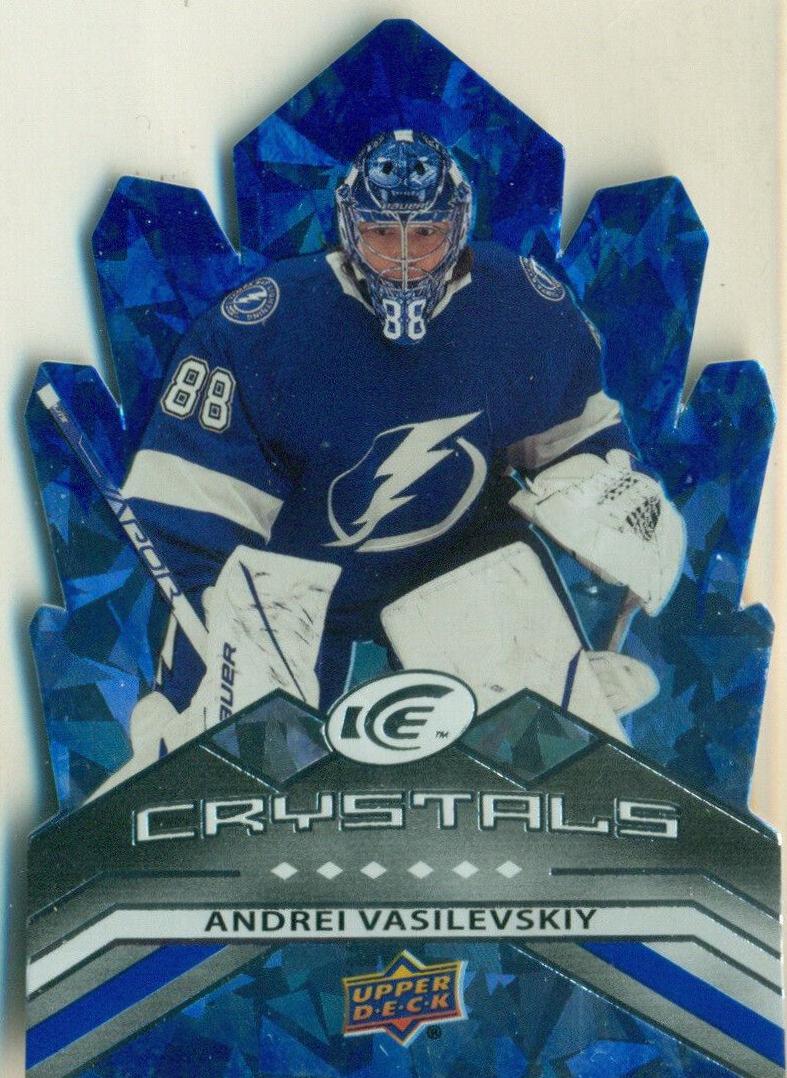 Andrei Vasilevskiy #IC-16 Hockey Cards 2021 Upper Deck Ice Crystals