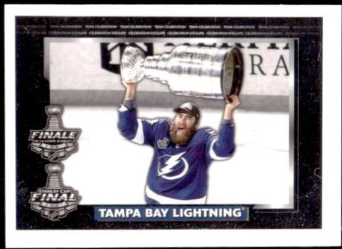 Celebration Image #20 Hockey Cards 2021 Topps NHL Sticker