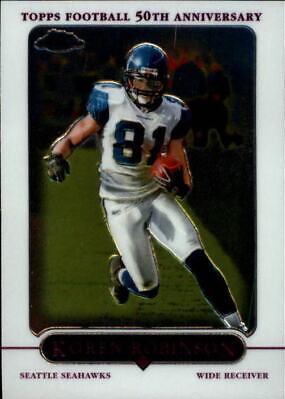 Koren Robinson #3 Football Cards 2005 Topps Chrome