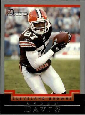 Andre Davis #3 Football Cards 2004 Bowman