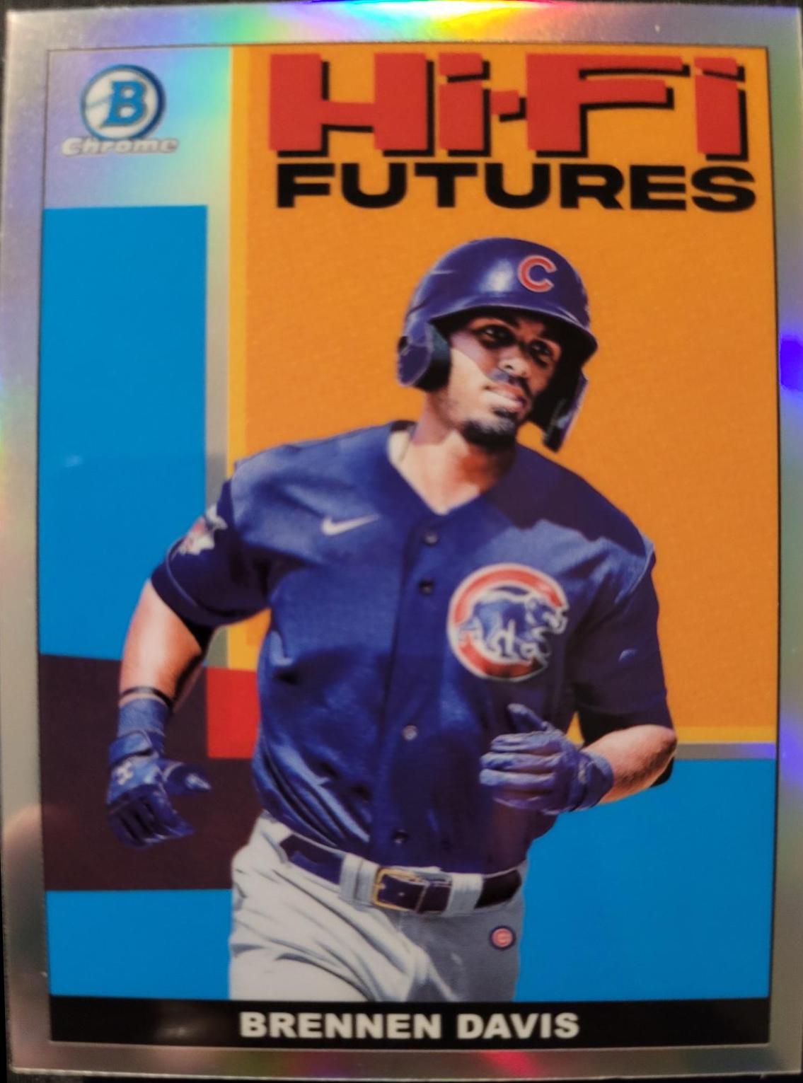 Brennen Davis #HIFI-12 Baseball Cards 2022 Bowman Hi Fi Futures