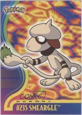 Smeargle #235 Pokemon 2001 Topps Johto