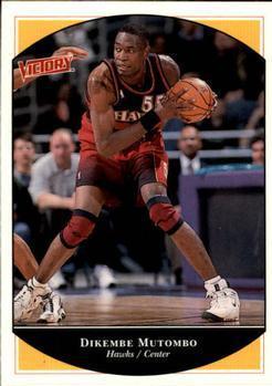 Dikembe Mutombo #3 Basketball Cards 1999 Upper Deck Victory