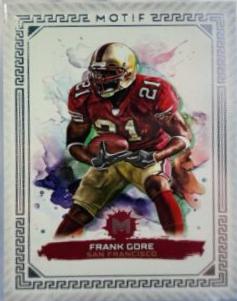 Frank Gore #81 2023 Topps Motif Football