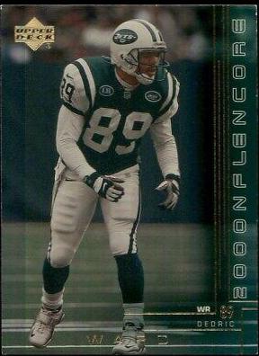 Dedric Ward #145 2000 Upper Deck Encore Football