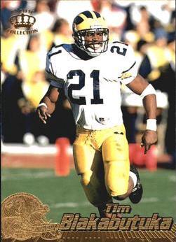 Tim Biakabutuka #68 Football Cards 1996 Pacific