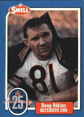 Doug Atkins #8 Football Cards 1988 Swell Greats