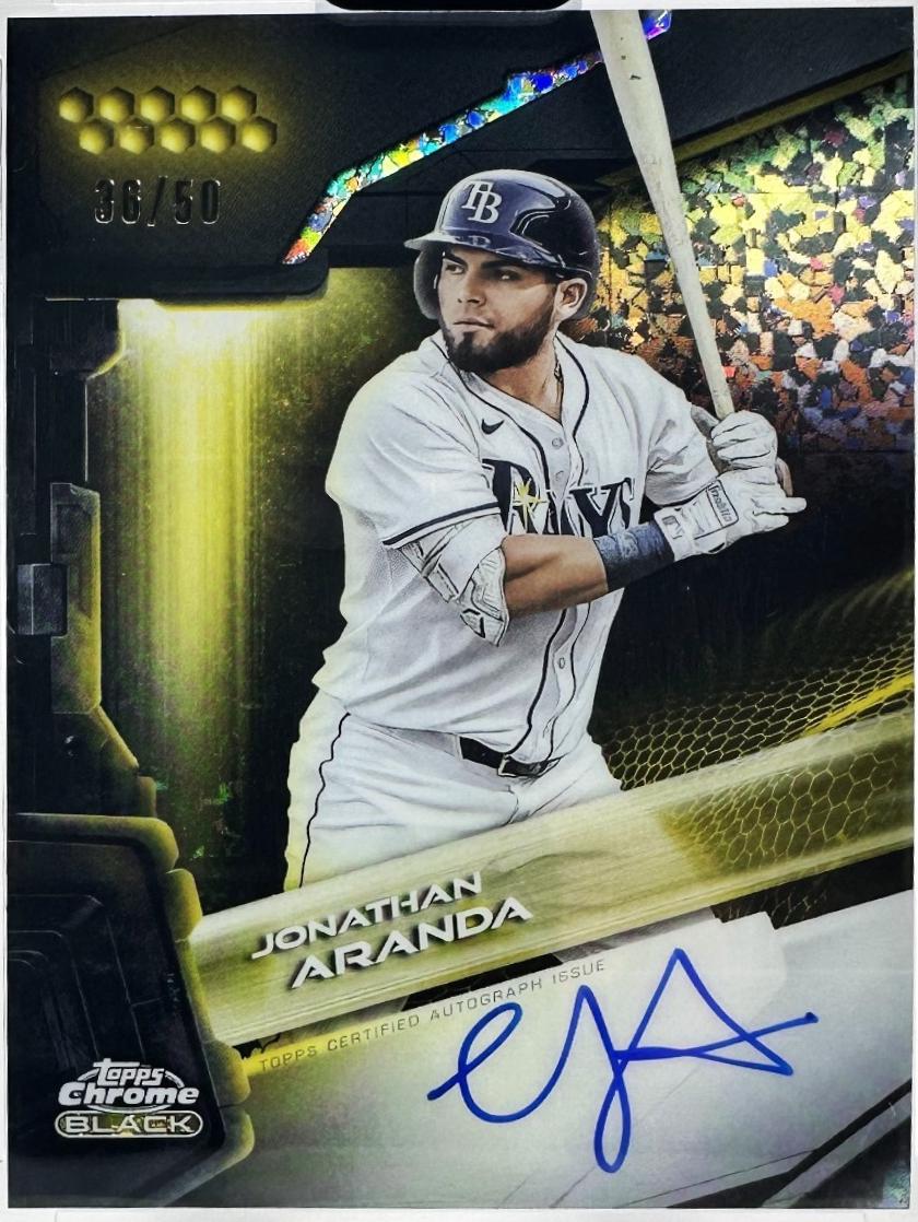 Jonathan Aranda [Gold Mini-Diamond Refractor] #CBA-JA