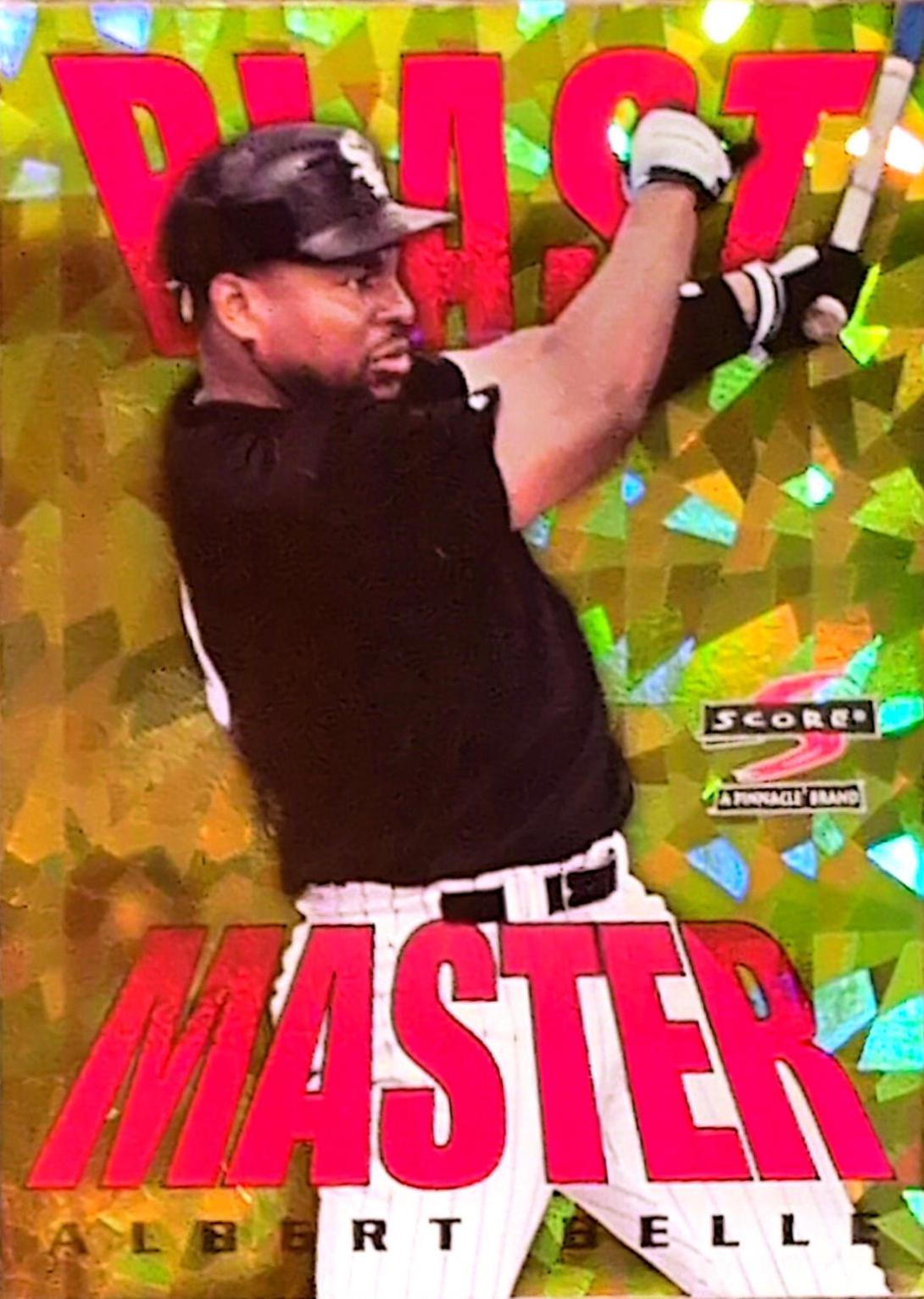 Albert Belle #4 Baseball Cards 1997 Score Blast Masters