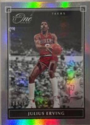 Julius Erving #157 Basketball Cards 2019 Panini One and One