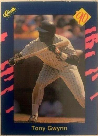 Tony Gwynn #17 Baseball Cards 1990 Classic