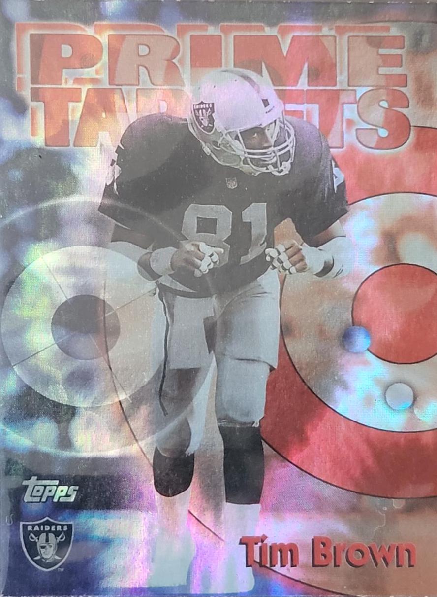 Tim Brown #15 Football Cards 1999 Topps Season's Best