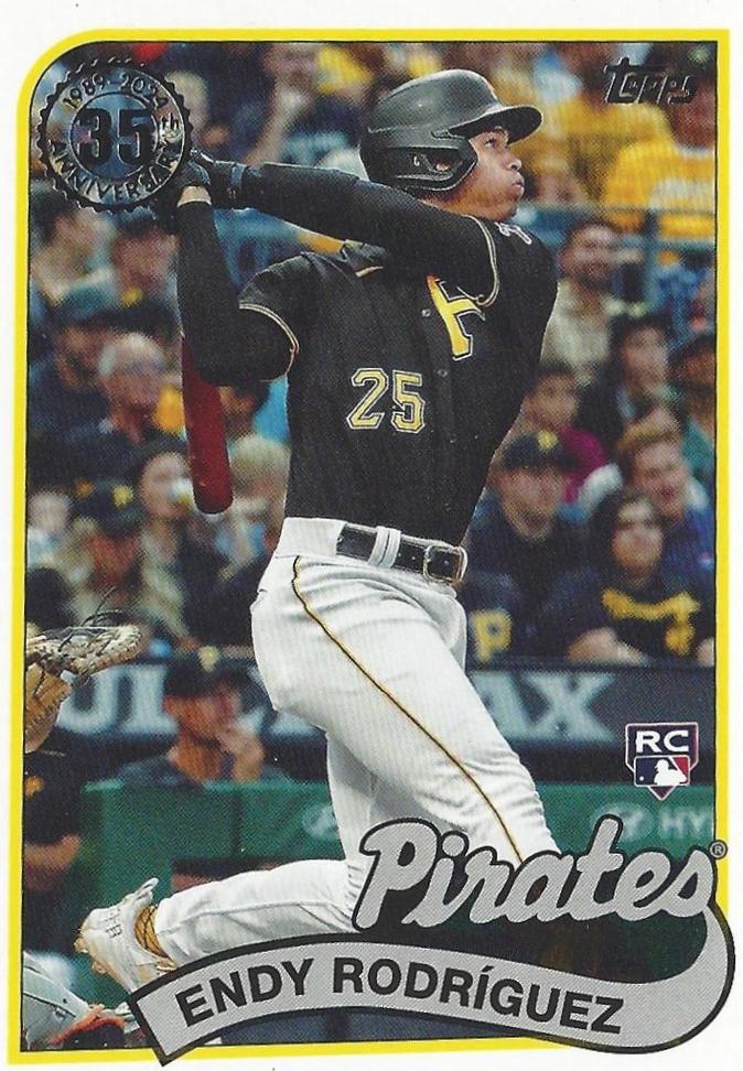 Endy Rodríguez #89B-79 Baseball Cards 2024 Topps 1989