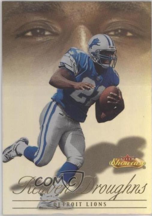 Reuben Droughns #110 2000 Fleer Showcase Football