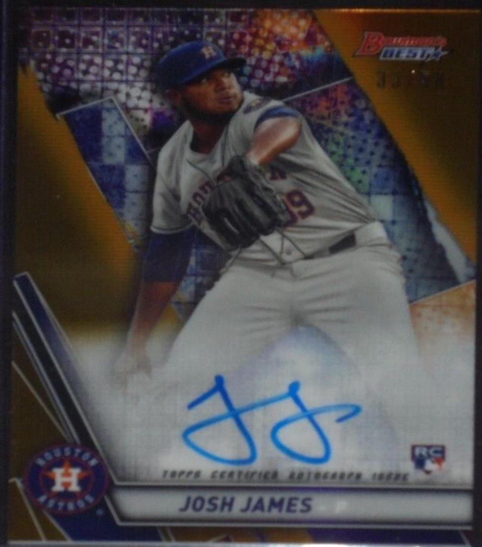 Josh James [Gold Refractor] #B19-JJ