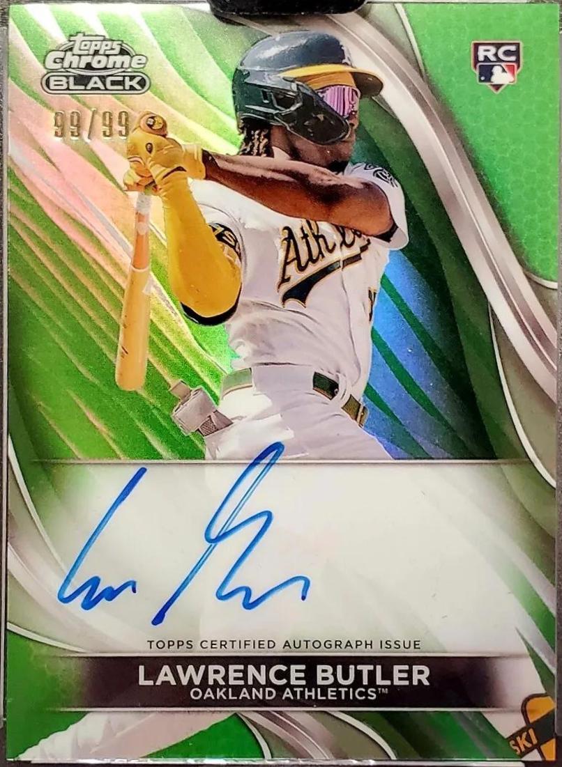 Lawrence Butler [Green Refractor] #CBA-LB