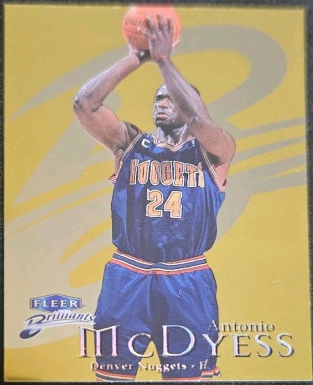 Antonio McDyess #30G 1998 Fleer Brilliants Basketball