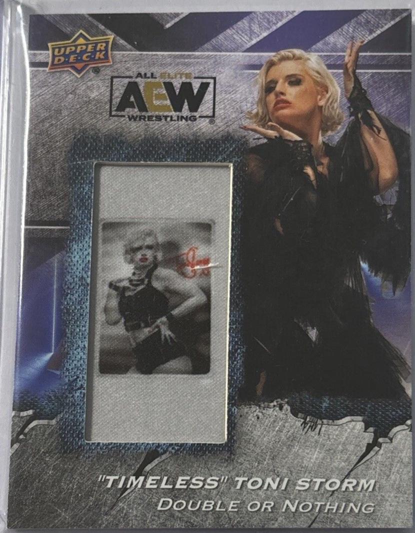 Timeless Toni Storm #AMP-TS Wrestling Cards 2024 Upper Deck AEW Manufactured Patch