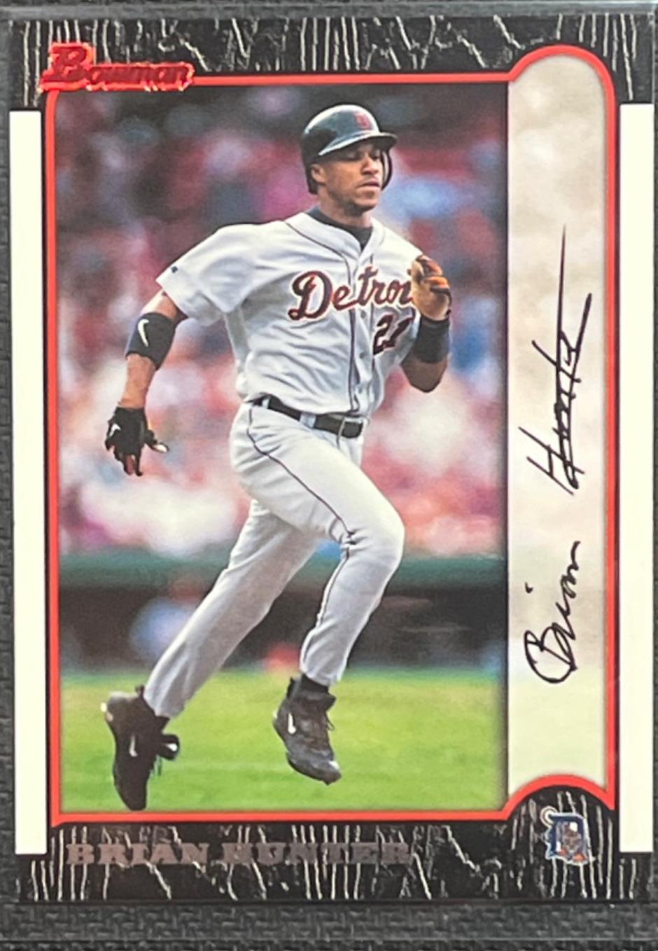 Brian Hunter #39 Baseball Cards 1999 Bowman