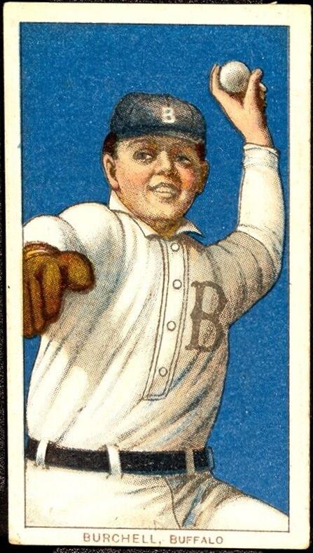 Fred Burchell #NNO Baseball Cards 1909 T206 Carolina Brights