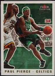 Paul Pierce Crystal #7 Basketball Cards 2003 Fleer