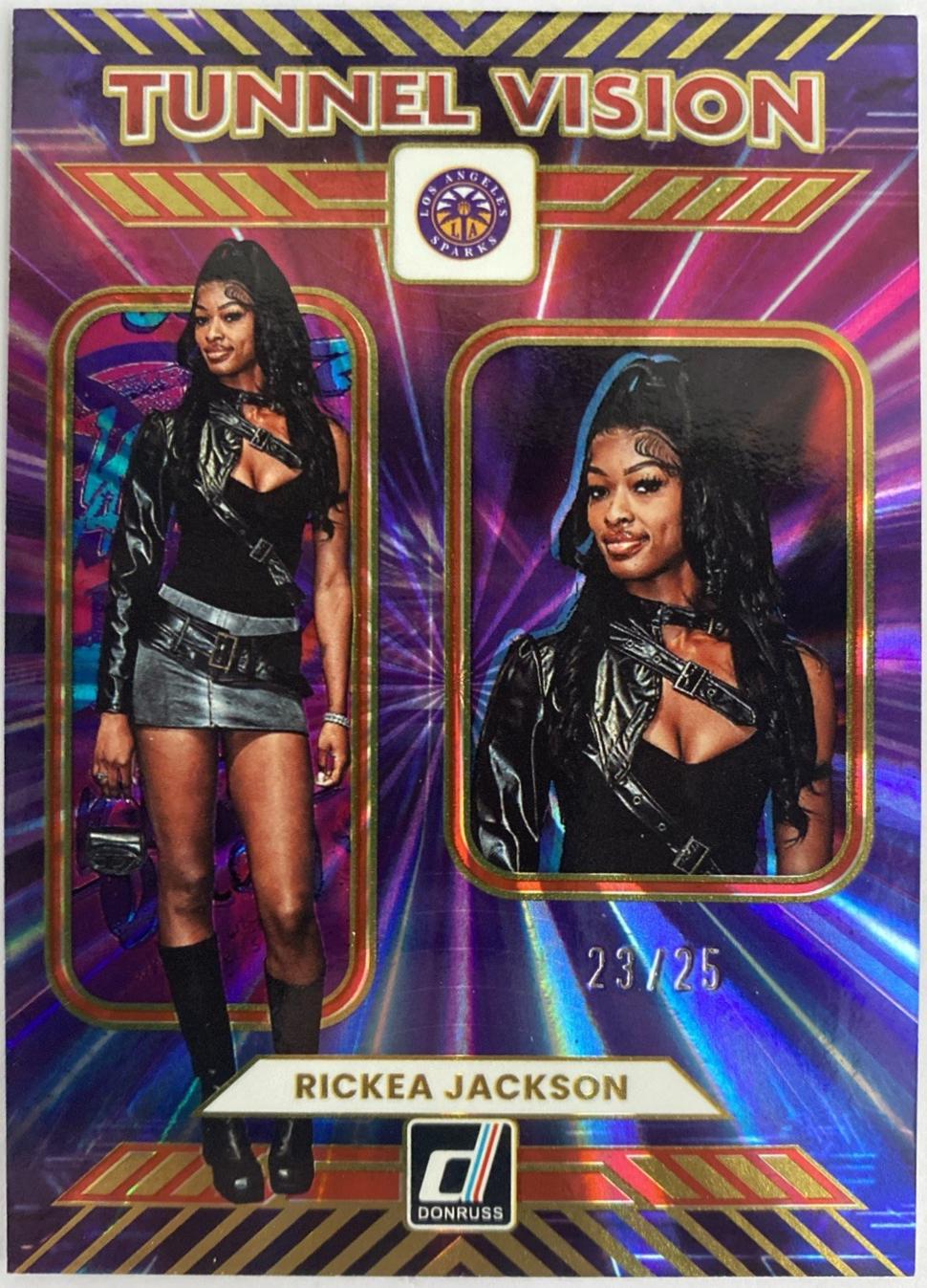 Rickea Jackson [Holo Red Laser] #12
