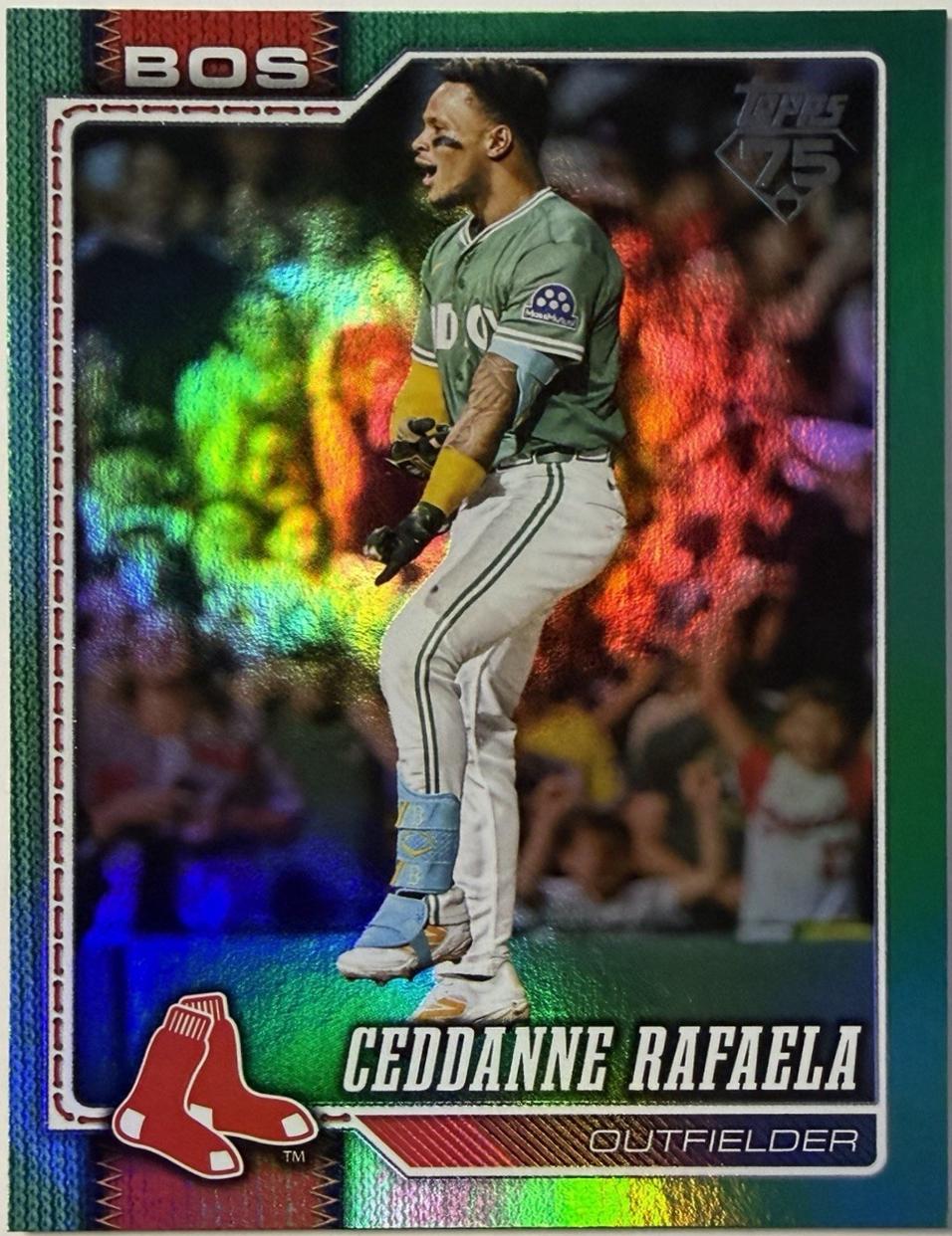 Ceddanne Rafaela [Green Rainbow] #101