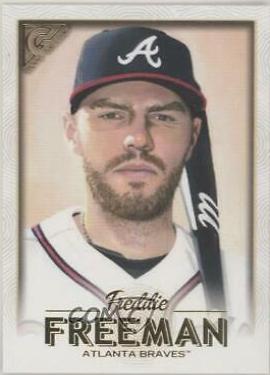 Freddie Freeman #128 2018 Topps Gallery Baseball