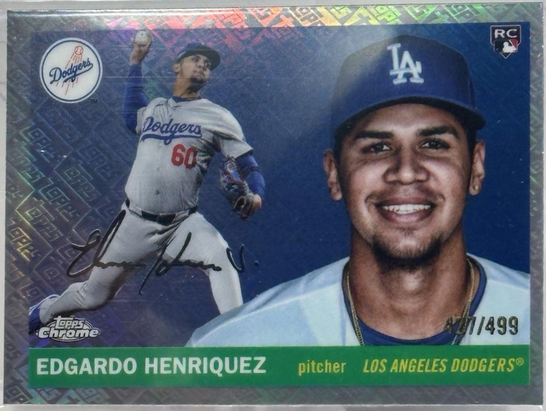2025 Edgardo Henriquez [Topps Refractor] #299