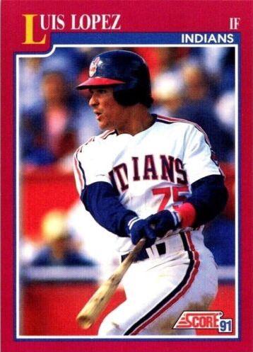Luis Lopez #109T Baseball Cards 1991 Score Traded