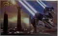 Eta-2 Actis class interceptor [Mojo Refractor] | Star Wars 2025 Topps Galaxy Chrome