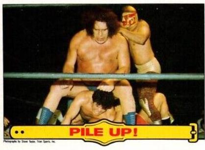 Pile Up #50 Wrestling Cards 1985 Topps WWF