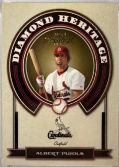 Albert Pujols #DH-5 Baseball Cards 2004 Donruss Diamond Kings Heritage Collection