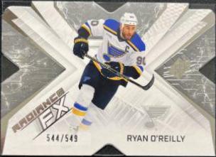 Ryan O'Reilly #RFX-52 Hockey Cards 2022 SPx Radiance FX