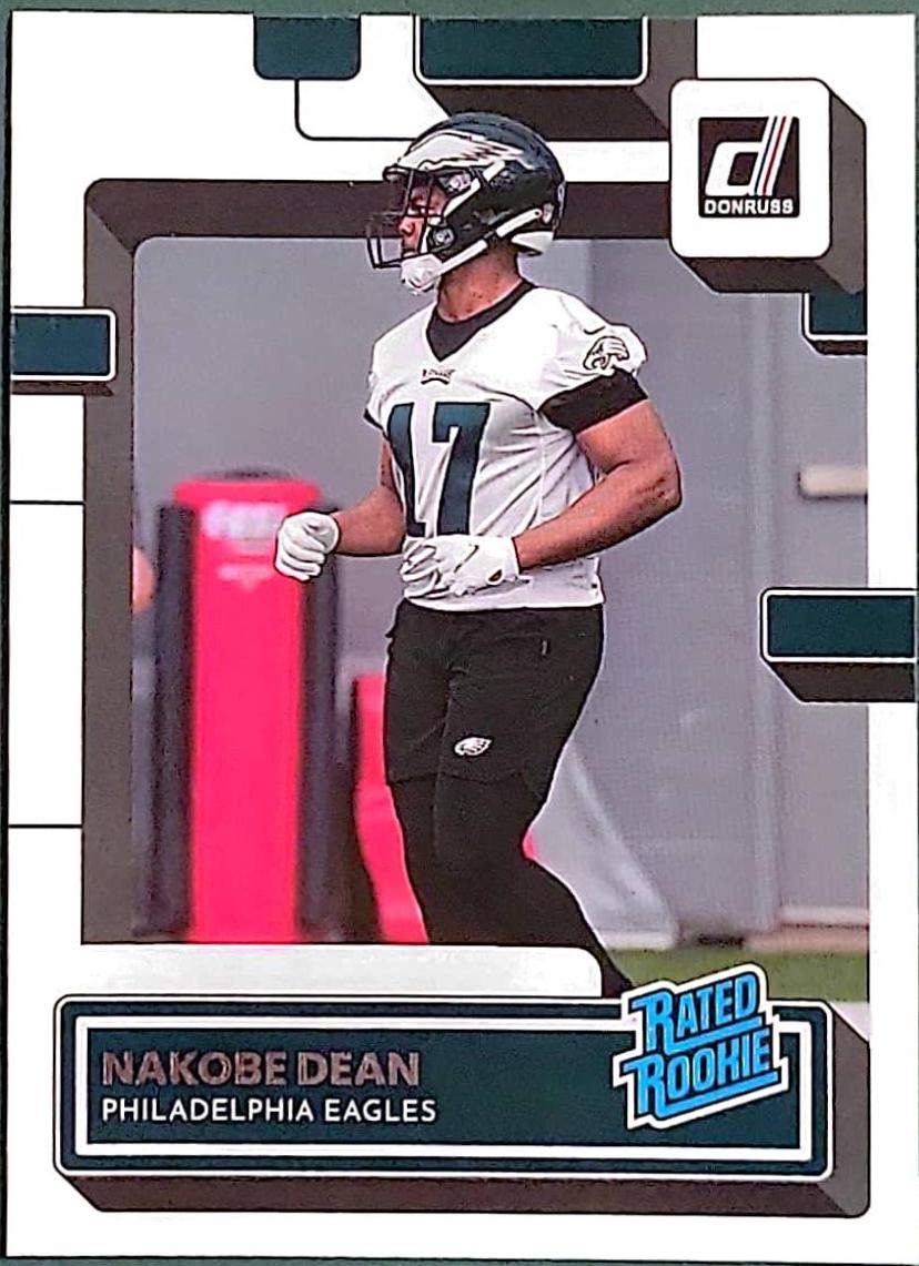 Nakobe Dean #387 Football Cards 2022 Panini Donruss