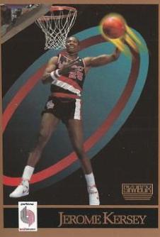 Jerome Kersey #236 Basketball Cards 1990 Skybox