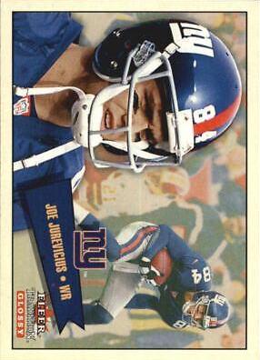 Joe Jurevicius #12 Football Cards 2001 Fleer Tradition Glossy