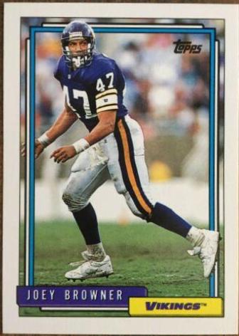Joey Browner #6 Football Cards 1992 Topps