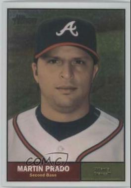 Martin Prado #C109 Baseball Cards 2010 Topps Heritage Chrome