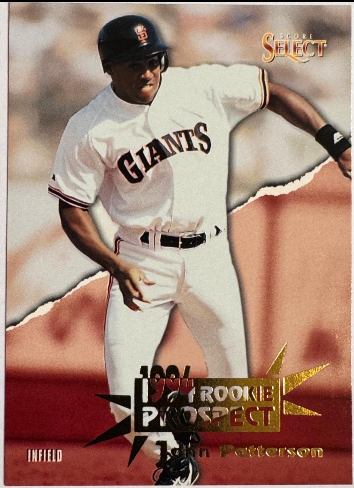 John Patterson #189 Baseball Cards 1994 Select
