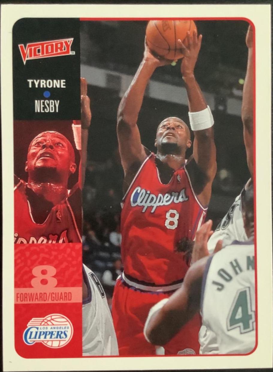 Tyrone Nesby #90 Basketball Cards 2000 Upper Deck Victory