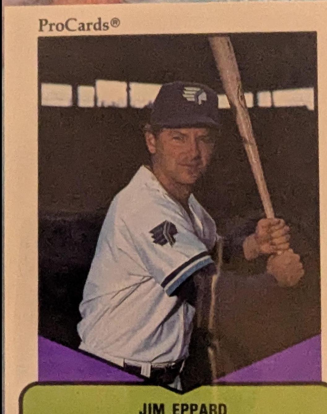 Jim Eppard #356 Baseball Cards 1990 ProCards AAA
