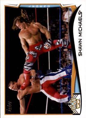 Shawn Michaels #109 Wrestling Cards 2014 Topps WWE